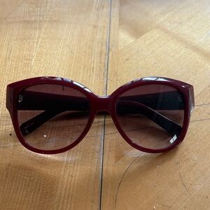 Kate Spade Jess Burgundy Sunglasses